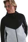 NIKE Tech Fleece Windrunner Kapuzenjacke 011 - black/dk grey heather/black XL