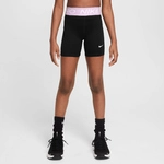 NIKE Pro Dri-FIT 3" Tights M&auml;dchen 013 - black/doll/white XL (156-166 cm)