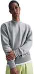 NIKE Club Crew Fleece-Sweatshirt Herren 063 - dk grey heather/white XL