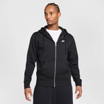 NIKE Club Fleece-Kapuzenjacke Herren 010 - black/black/white L
