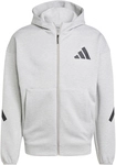 adidas New Z.N.E. Kapuzen-Sweatjacke Herren JF2450 - medium grey heather M