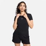 NIKE Sportswear Chill Knit Mod-Cropped T-Shirt Damen 010 - black/white XS