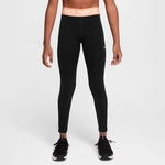 NIKE Pro Leggings M&auml;dchen 013 - black/apricot agate/white M (137-146 cm)
