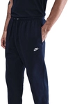 NIKE Club Fleece Jogginghose Herren 451 - obsidian/obsidian/white L