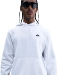 NIKE Club Fleece-Hoodie Herren 100 - white/white/black S