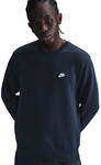 NIKE Club Crew Fleece-Sweatshirt Herren 451 - obsidian/white 3XL