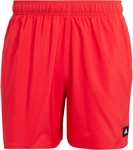 adidas Solid CLX Short-Length Badeshorts Herren JC9919 - pure ruby/black XS