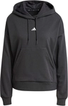 adidas Essentials Small Logo French Terry Hoodie Damen JD7989 - black/white XS