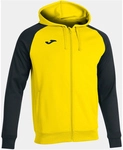 JOMA Academy IV Kapuzen-Trainingsjacke Kinder 901 - gelb/schwarz 80