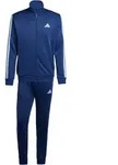 adidas Basic 3-Streifen French Terry Trainingsanzug Herren JI8873 - dark blue XXL