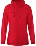 JAKO Flow Lightweight Regenjacke Damen 100 - rot S