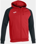 JOMA Academy IV Kapuzen-Trainingsjacke Kinder 601 - rot/schwarz 80