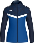 JAKO Iconic Trainingsjacke mit Kapuze Damen 403 - royal/marine 34
