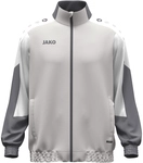 JAKO Dynamic Trainingsjacke 837 - hellgrau/wei&szlig;/grau S