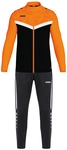 JAKO Iconic Polyesteranzug 807 - schwarz/neonorange S
