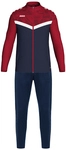 JAKO Iconic Polyesteranzug 901 - marine/chili rot S