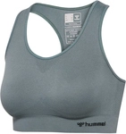 hummel hmlTIF Seamless Sport-BH Damen 6744 - balsam green XS