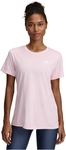 UNDER ARMOUR Tech Twist T-Shirt Damen 647 - prime pink/white M