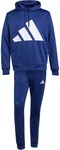 adidas Big Logo French Terry Kapuzen-Trainingsanzug Herren JC5389 - dark blue L