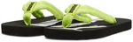 PUMA Epic V2 Flip-Flops Kinder 46 - lime pow/puma black/puma white 29