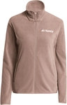 adidas TERREX Multi Essentials Fleecejacke Damen JM3112 - Trace brown XS