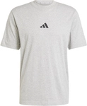 adidas Essentials Small Logo Single Jersey T-Shirt Herren JF1091 - medium grey