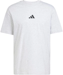 adidas Essentials Small Logo Single Jersey T-Shirt Herren JF1100 - light grey