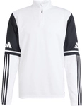 adidas Squadra 25 1/4-Zip Sweatshirt Herren JD2987 - white XL