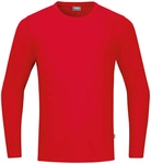 JAKO Organic Langarmshirt 100 - rot S
