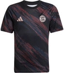 adidas FC Bayern M&uuml;nchen Aufw&auml;rmshirt 2025/26 Kinder JN7515 - black 164