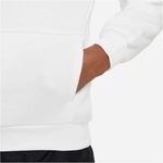 NIKE Sportswear Club Fleece Hoodie Kinder 100 - white/black XS (122-128 cm)