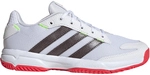 adidas Stabil Hallenschuhe Kinder JP7275 - cloud white/aurora met./semi lucid red 34