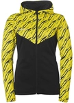 uhlsport Progressive 28 Multi Kapuzenjacke Damen schwarz/limonengelb L