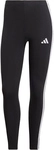 adidas Essentials 3-Streifen Baumwoll Leggings Damen JE0072 - black/white XXL