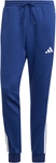 adidas Essentials 3-Streifen Fleece Trainingshose Herren JD1859 - dark blue/white M/T