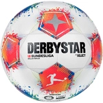 DERBYSTAR Bundesliga Brillant Fu&szlig;ball Trainingsball 2025/26 weiss/blau/rot 5