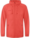 JAKO Flow Lightweight Regenjacke Kinder 365 - coral 128