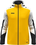 JAKO Dynamic Trainingsjacke mit Kapuze Kinder 305 - gelb/wei&szlig;/schwarz 116