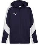PUMA teamEvostripe Kapuzenjacke Herren 06 - PUMA navy/PUMA silver/PUMA white S