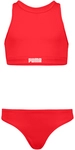 PUMA Swim Racerback Bikini M&auml;dchen 02 - red 116