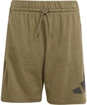 adidas Essentials Sweatshorts Kinder JD2088 - olive strata/black 176