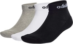 3er Pack adidas Linear Cushioned Ankle Socken IC1304 - medium grey