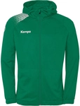 Kempa Ambition 28 Kapuzen-Trainingsjacke Kinder lagune/wei&szlig; 116