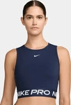 Nike FZ3615-410, NIKE Pro 365 Dri-FIT Cropped Tanktop Damen 410 - midnight...