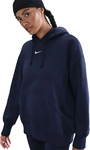 NIKE Sportswear Phoenix Fleece Oversized Hoodie Damen 411 - midnight navy/sail S