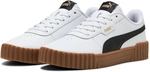 PUMA Carina 3.0 Leder Sneaker Damen 14 - PUMA white/PUMA black 37