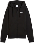 PUMA Essentials Small No. 1 Logo Comfort Fleece Kapuzenjacke Damen 01 - PUMA black S