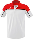 erima Change Poloshirt Herren wei&szlig;/rot/schwarz S