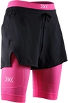 X-BIONIC Effektor 2in1 Funktionsshorts Damen B133 - x black/neo pink XS