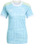 adidas Juventus Turin Ausw&auml;rtstrikot 2025/26 Damen JN5212 - ash blue M